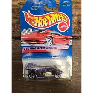 Vintage NOS NEW Hot Wheels Techno Bits Series Shadow Jet  1997 Collector #691